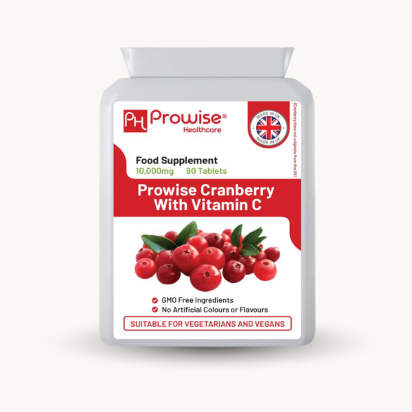Cranberry with Vitamin C – 90 Capsules