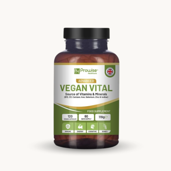 Vegan Multivitamins and Minerals – 120 Capsules