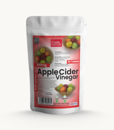 Apple Cider Vinegar 500mg Digestion & Detox Support 90 Tablets