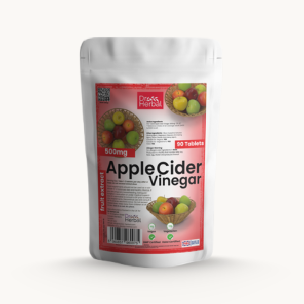 Apple Cider Vinegar 500mg Digestion & Detox Support 90 Tablets