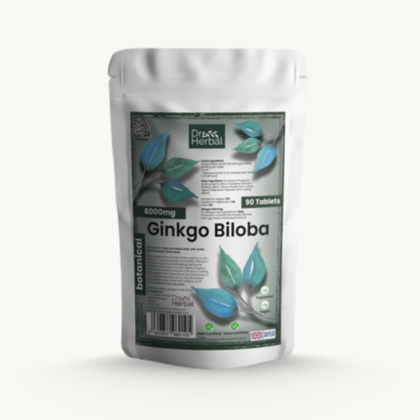 Ginkgo Biloba 6000mg Tablets