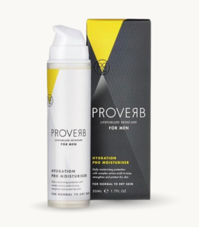 Proverb Pro Moisturiser Life Fuelled Skin Care Hydration for Men
