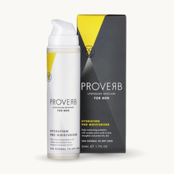 Proverb Pro Moisturiser Life Fuelled Skin Care Hydration for Men