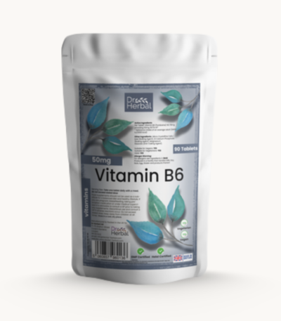 Vitamin B6 50mg Tablets