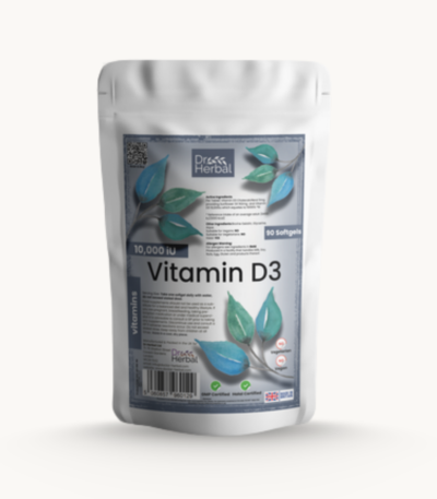 Vitamin D3 10,000IU Softgels