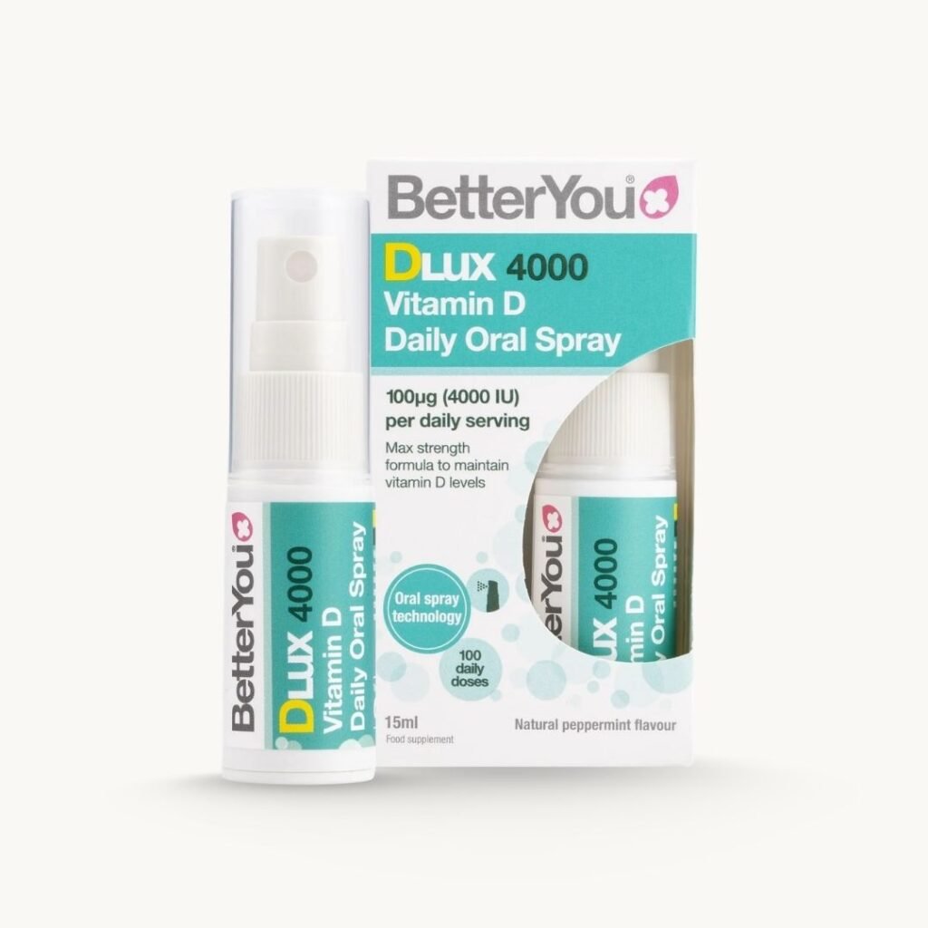 DLux 4000 Daily Vitamin D Oral Spray - Peppermint Flavour