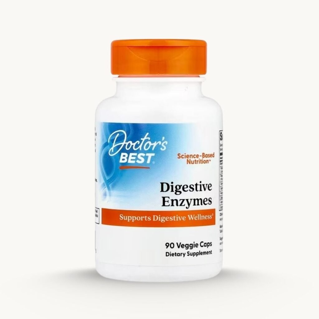 Doctors Best Digestive Enzymes - Full Spectrum Formula - 90 Capsules