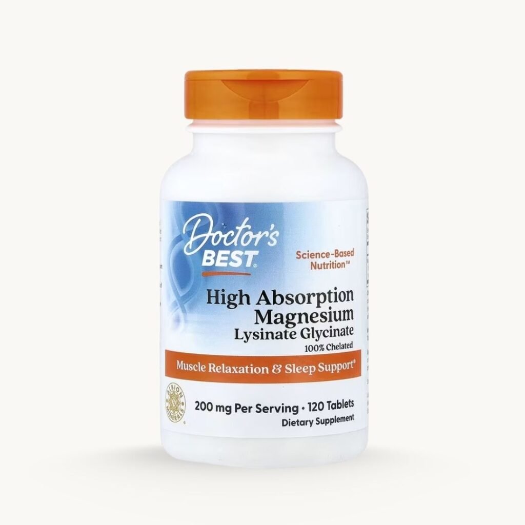Doctors Best High Absorption Magnesium Vegan Tablets 120