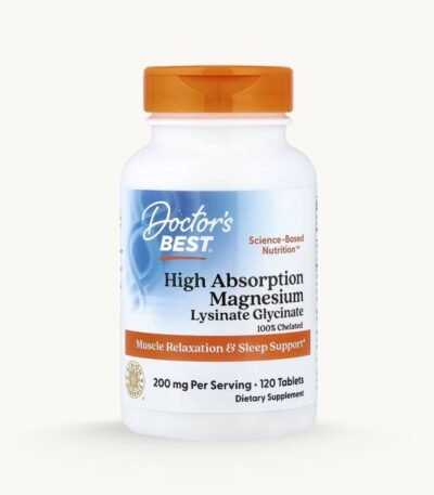 Doctors Best High Absorption Magnesium Vegan Tablets 120