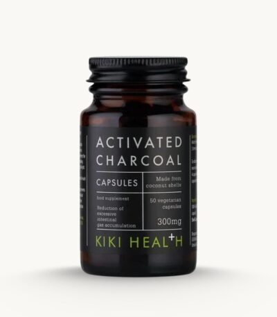 KIKI Health Activated Charcoal Capsules - 50 Capsules
