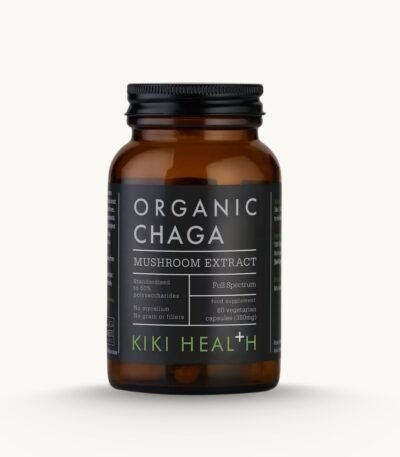 Organic Chaga Mushroom Extract - 380mg - 60 Capsules