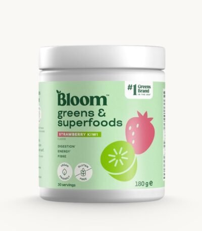 Bloom Greens & Superfoods Strawberry Kiwi – 180g
