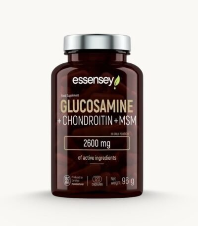 Glucosamine + Chondroitin + MSM - 2600mg - 120 Capsules