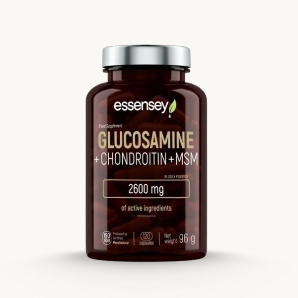 Glucosamine + Chondroitin + MSM - 2600mg - 120 Capsules