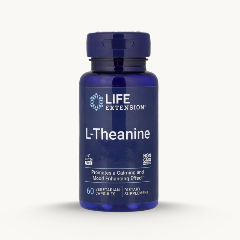 Life Extension, L-Theanine - 60 Vegetarian Capsules