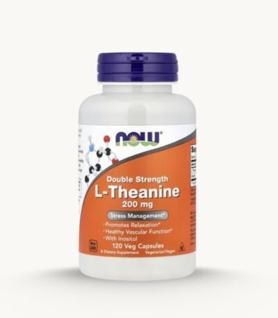NOW Foods, L-Theanine - 120 Veg Capsules