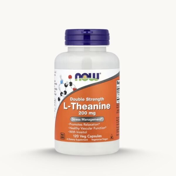 NOW Foods, L-Theanine - 120 Veg Capsules