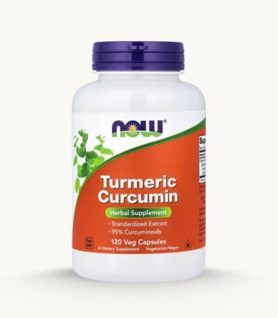 NOW Foods Turmeric Curcumin 120 Veg Capsules