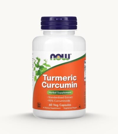 NOW Foods Turmeric Curcumin 60 Veg Capsules