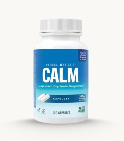 Natural Vitality Calm Magnesium Glycinate - Calm Magnesium Glycinate - 120 caps