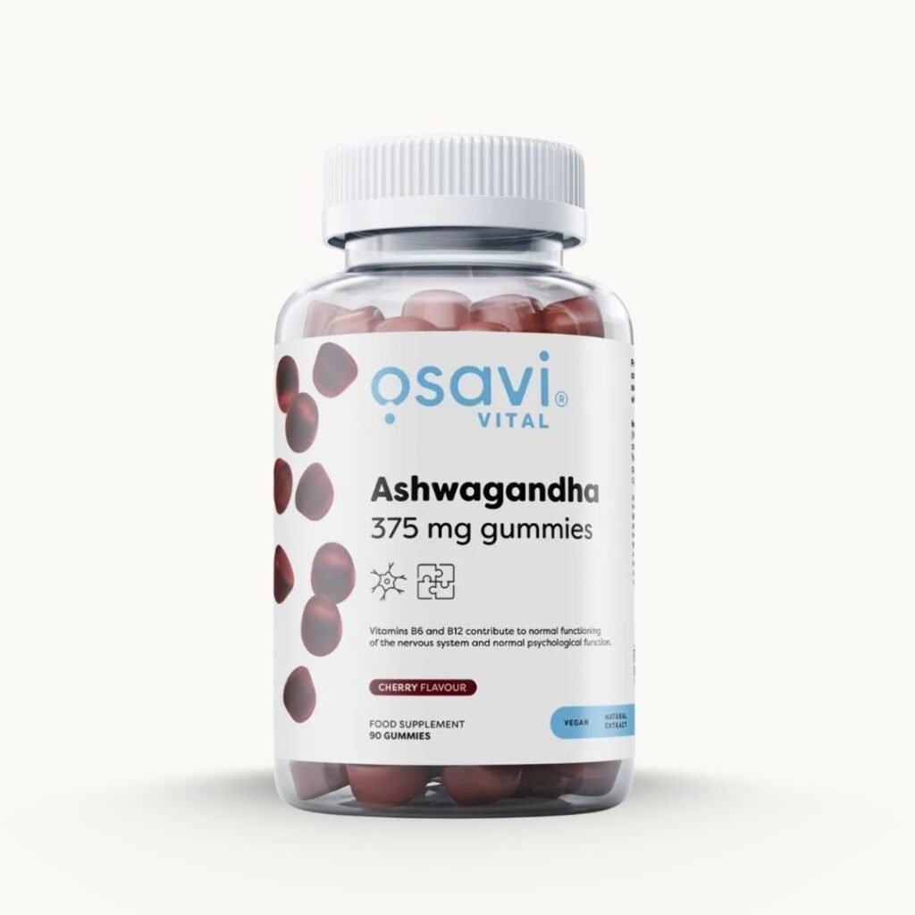 Osavi Ashwagandha 375 mg Gummies Cherry Flavour