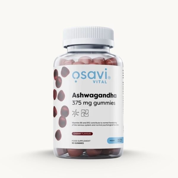 Osavi Ashwagandha 375 mg Gummies Cherry Flavour