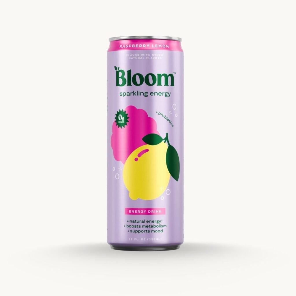 Sparkling Energy - 12 Cans - Raspberry Lemon Flavour