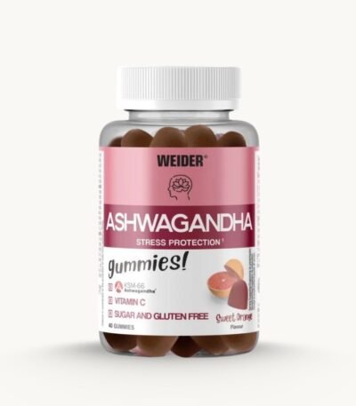 Weider Ashwagandha Gummies Sweet Orange 40 Gummies - Apples