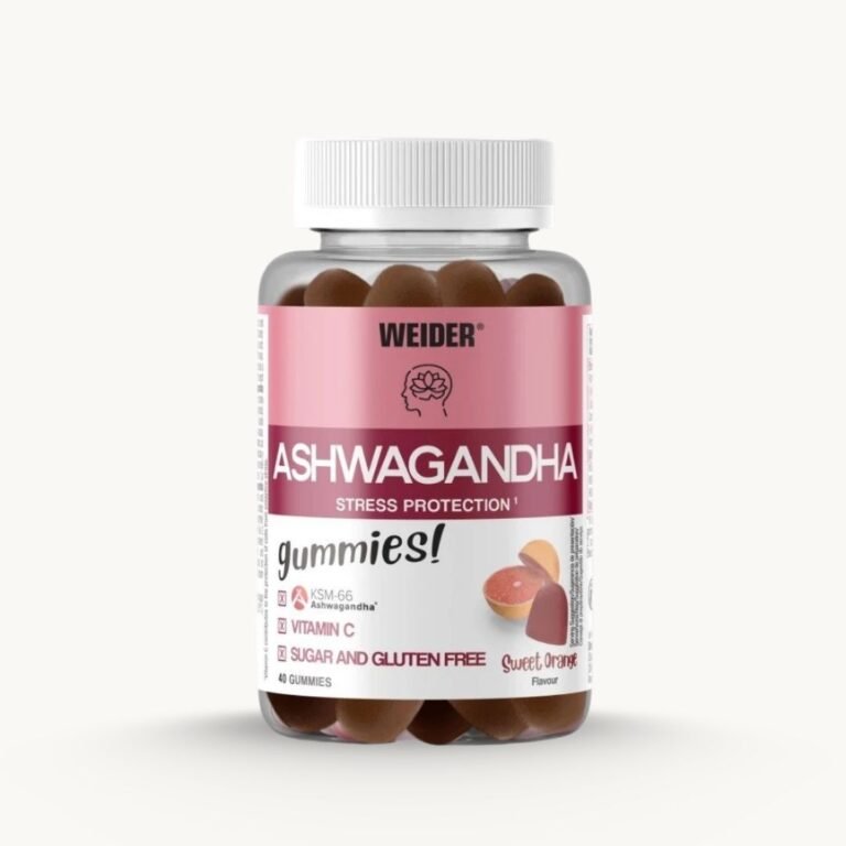 Weider Ashwagandha Gummies Sweet Orange 40 Gummies - Apples