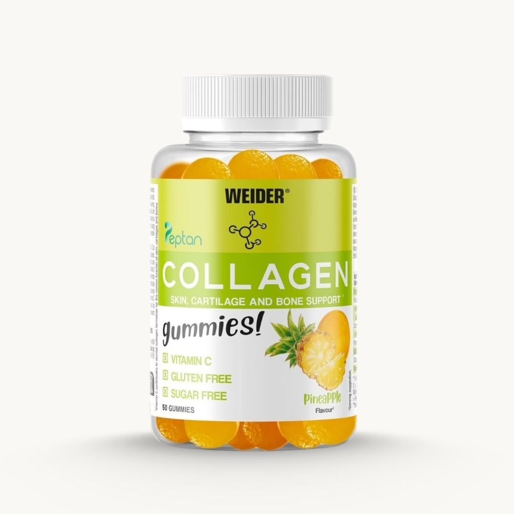 Weider Collagen, Pineapple Flavour - 50 gummies