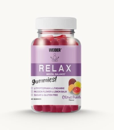 Weider Relax, Citrus Punch - 40 gummies