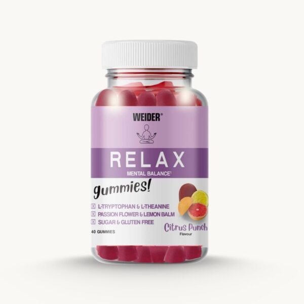 Weider Relax, Citrus Punch - 40 gummies