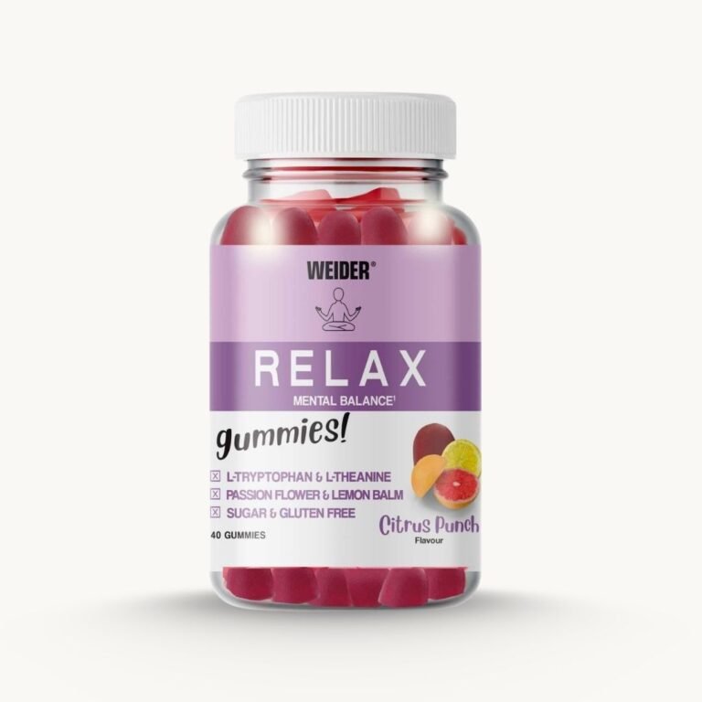 Weider Relax, Citrus Punch - 40 gummies