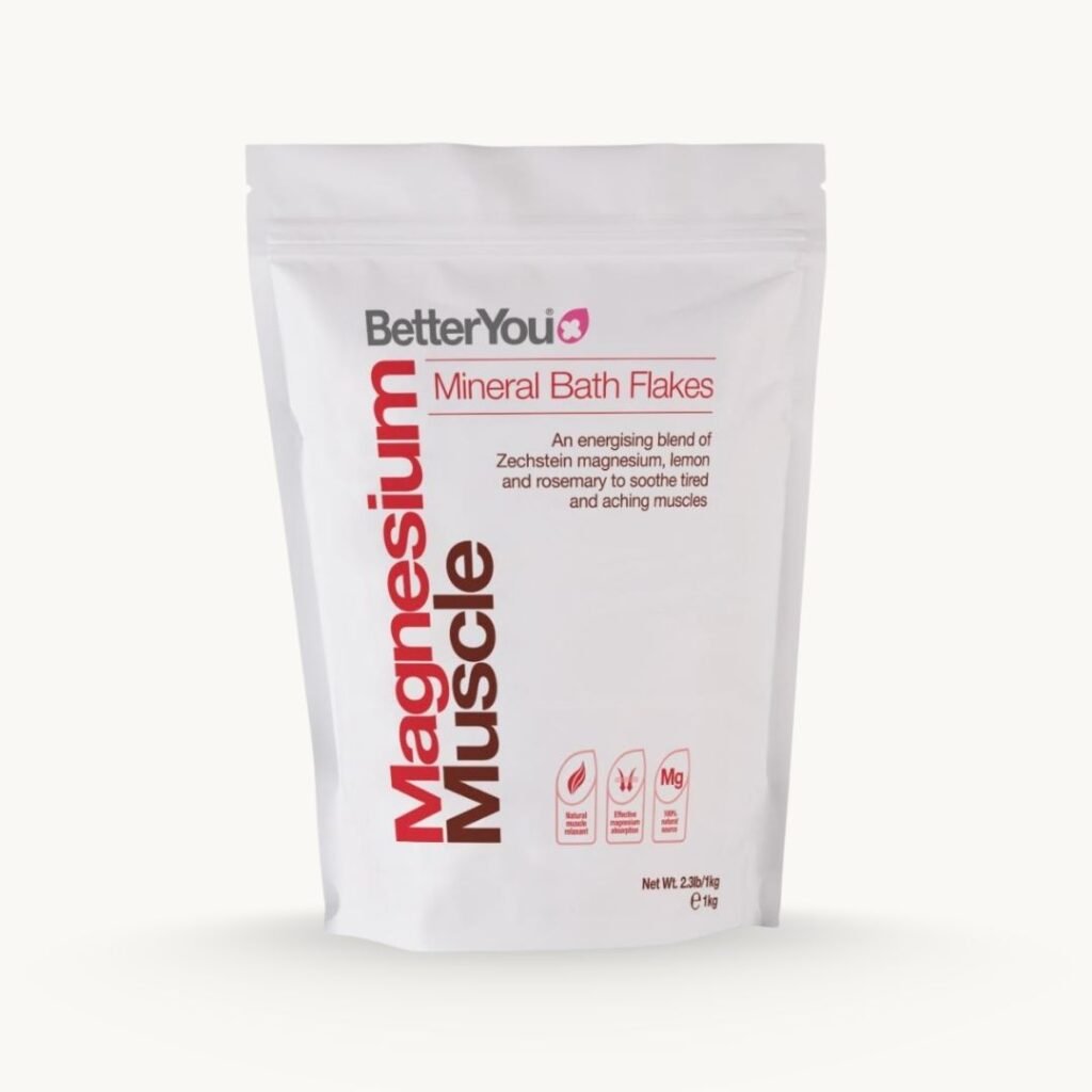 BetterYou Magnesium Muscle Bath Flakes – 1kg