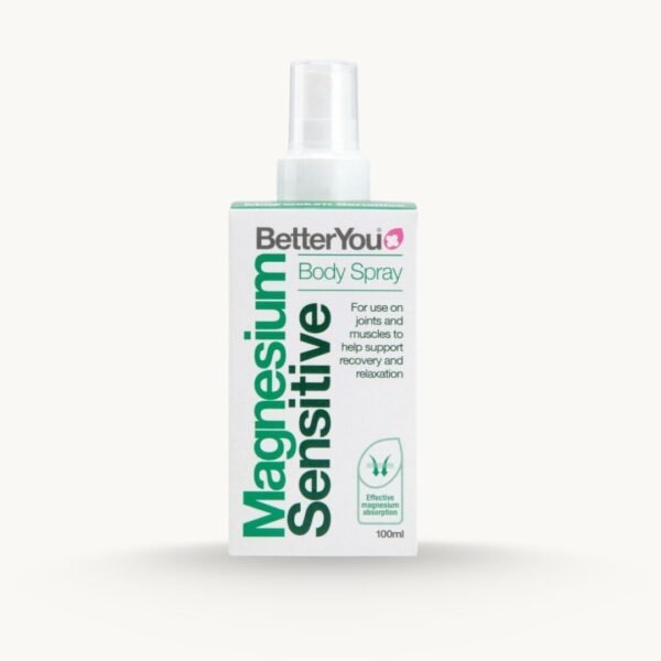 BetterYou Magnesium Oil Sensitive Spray – 100ml