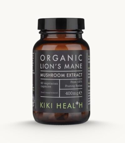 KIKI Health Lions Mane Mushroom Extract – 60 Veg Capsules