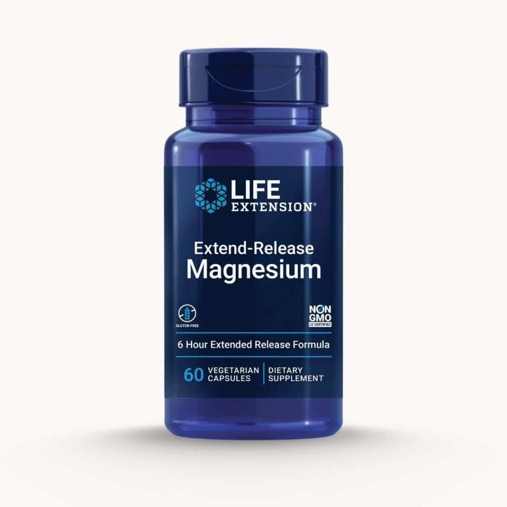 Life Extension Extend-Release Magnesium – 60 Vegetarian Capsules