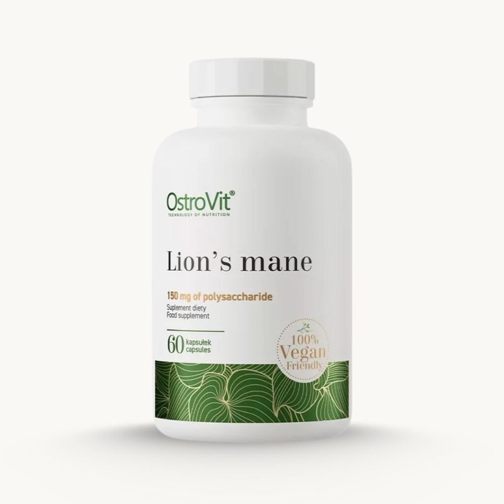OstroVit Lion's Mane Extract – 60 Veg Capsules