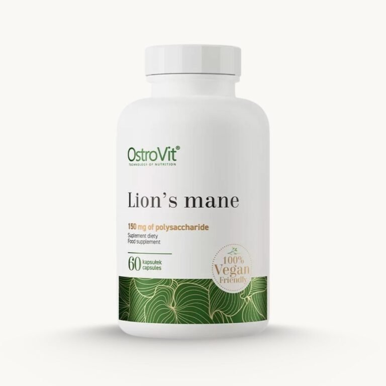 OstroVit Lion's Mane Extract – 60 Veg Capsules