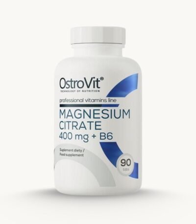 OstroVit Magnesium Citrate 400mg + B6 – 90 Tablets