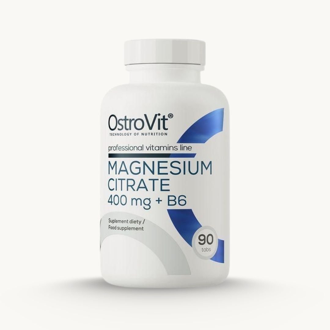 OstroVit Magnesium Citrate 400mg + B6 – 90 Tablets OstroVit Magnesium Citrate 400mg + B6 – 90 Tablets