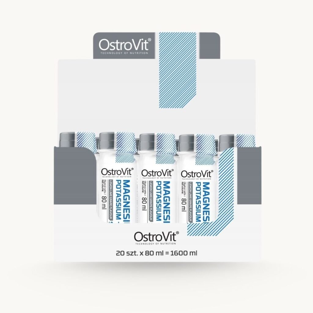 OstroVit Magnesium Potassium + B6 Shot – 20 x 80ml