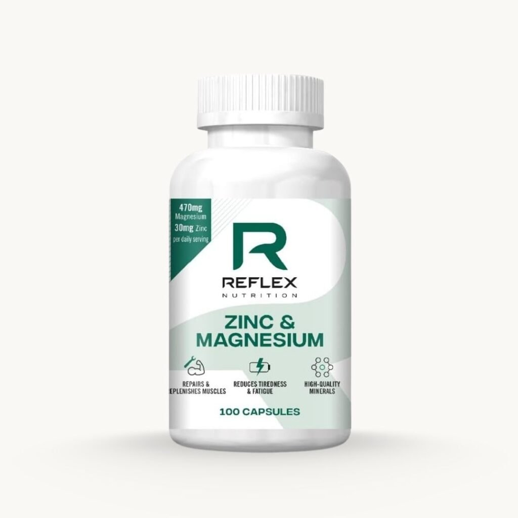 Reflex Nutrition Zinc & Magnesium – 100 Capsules