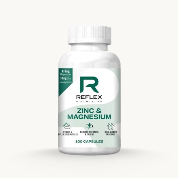 Reflex Nutrition Zinc & Magnesium – 100 Capsules