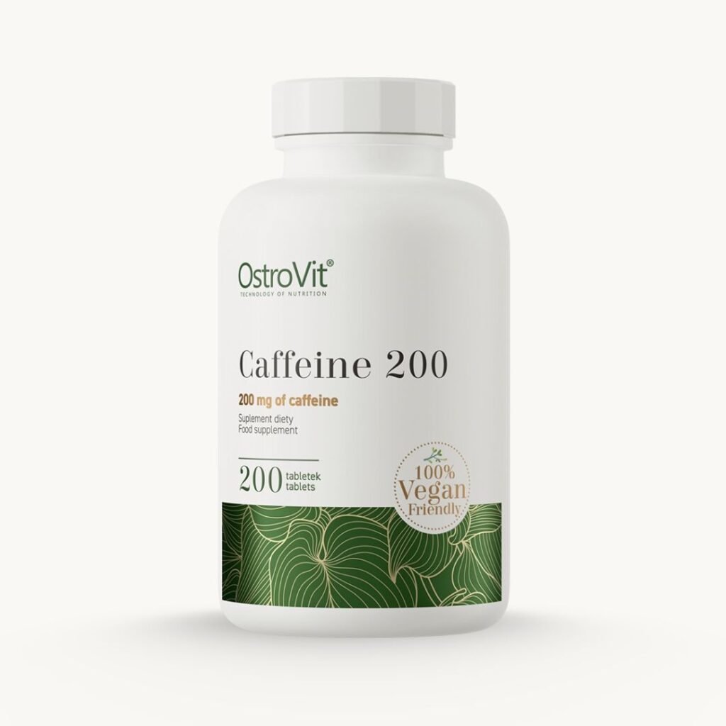 Caffeine Tablets 200mg – OstroVit – 200 Tablets