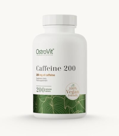 Caffeine Tablets 200mg – OstroVit – 200 Tablets