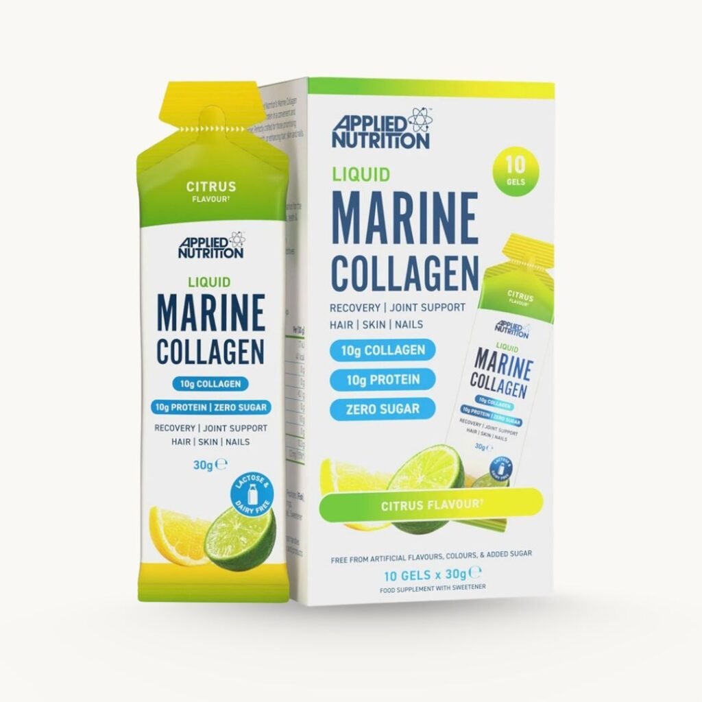 Liquid Marine Collagen – Applied Nutrition – 10 x 30g Sachets Citrus