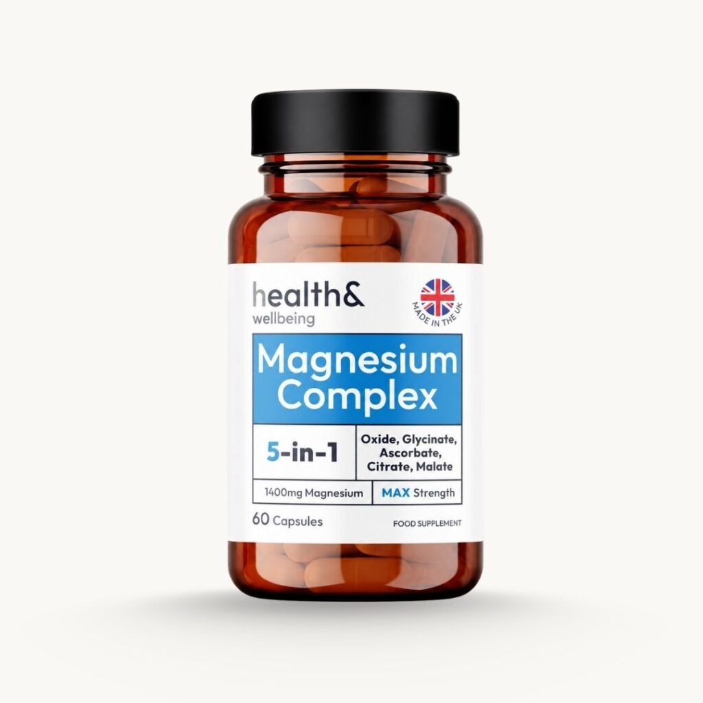 Magnesium Complex 5-in-1 – Health & Wellbeing – 60 Capsules